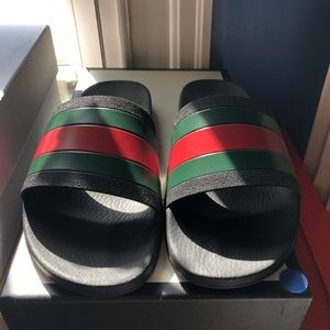 Gucci Rubber Slide Sandal
